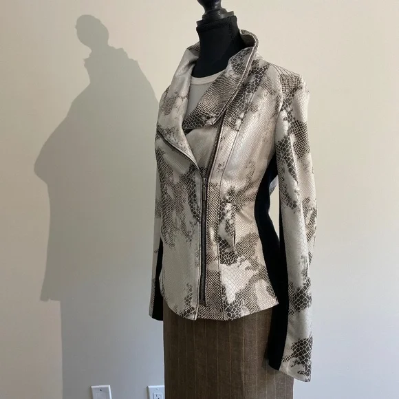 Python Snake Print Jacket Blazer - Picture 14 of 15